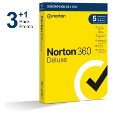 Pack promo Vuelta al cole 3+1 - Norton 360 Deluxe -